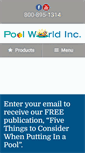 Mobile Screenshot of poolworldinc.com